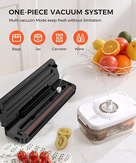 Vacuum Storage Sealer 🧳✨ | Automatic Air Pump System