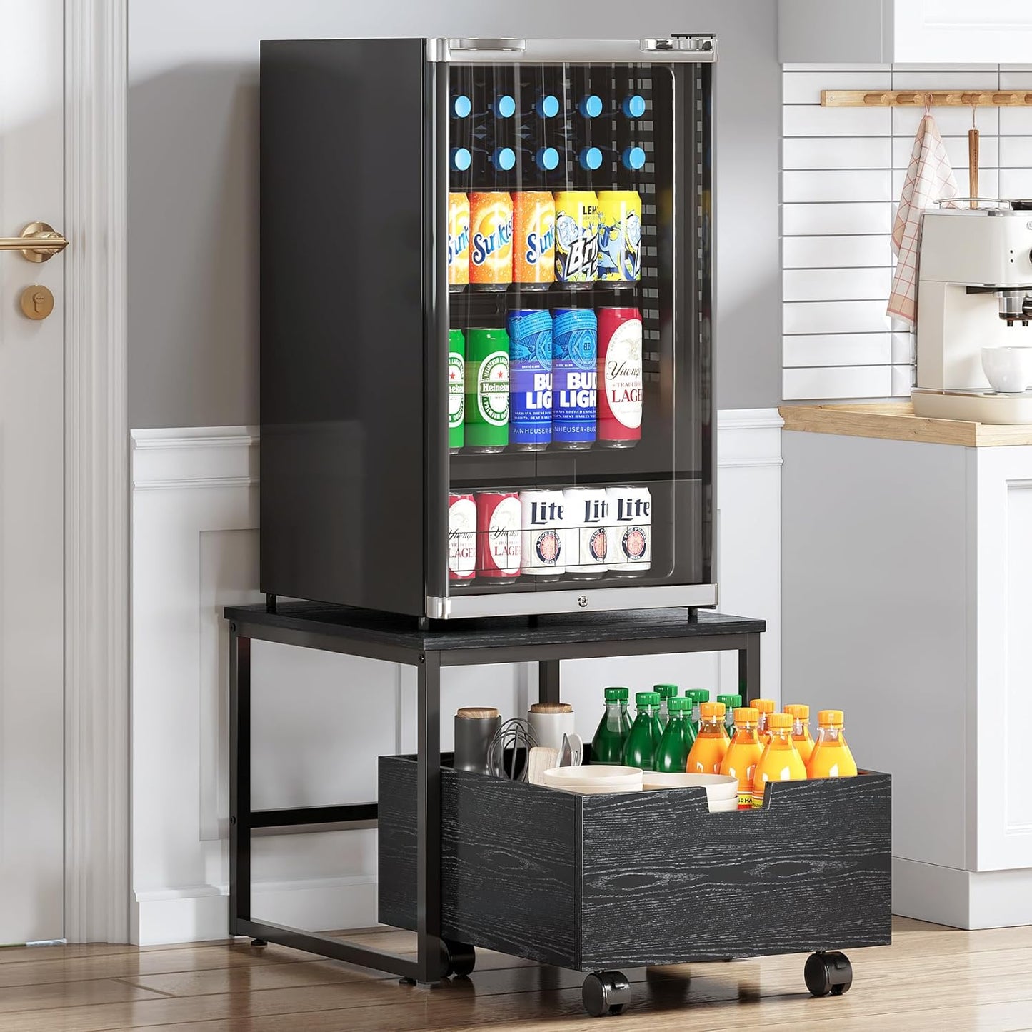 Mini Lockable Fridge π§β¨ | Compact Cooler Unit πΏ