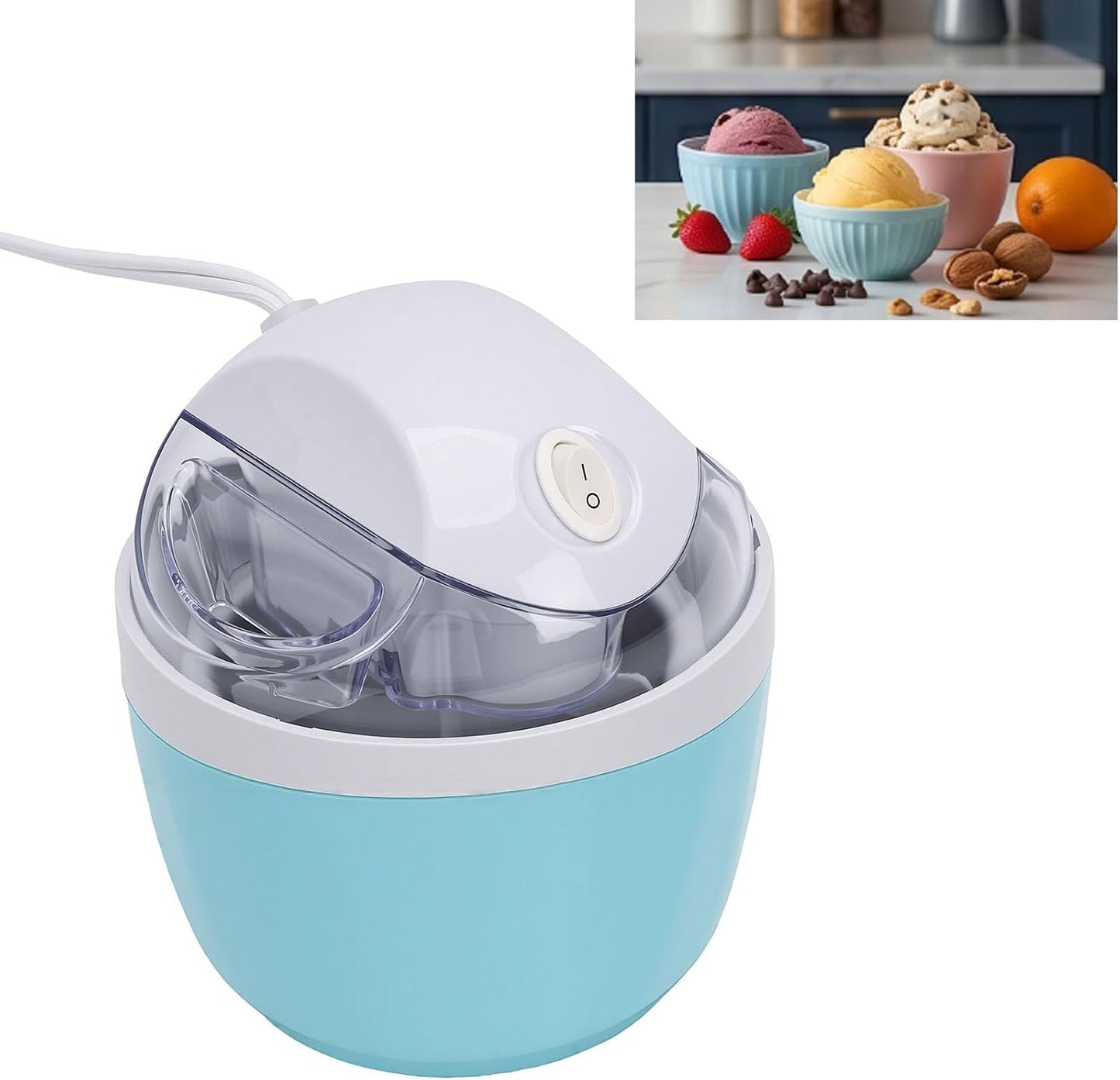 Mini Ice Cream Maker 🍦✨ | Automatic Dessert Machine