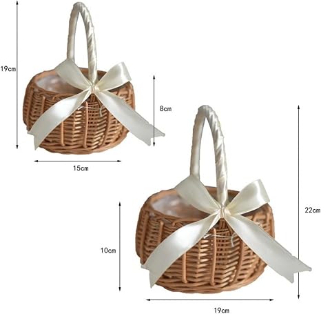 🧺 Handwoven Picnic Storage Basket – Decorative Carry Tote 🌿✨