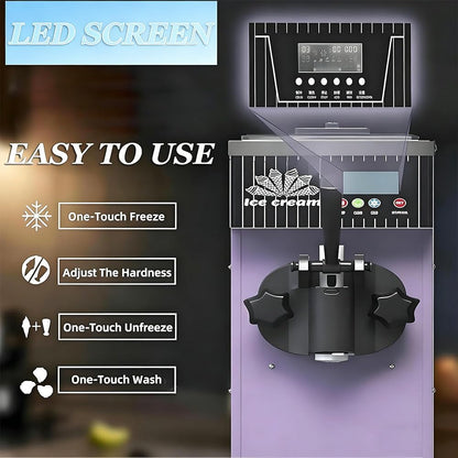 🍧 Commercial Ice Shaver Machine – Single Flavor Snow Cone Maker ❄️