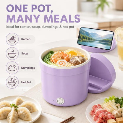 Electric Dumpling Maker ⚡🥟 | One-Touch Cooker 🌿