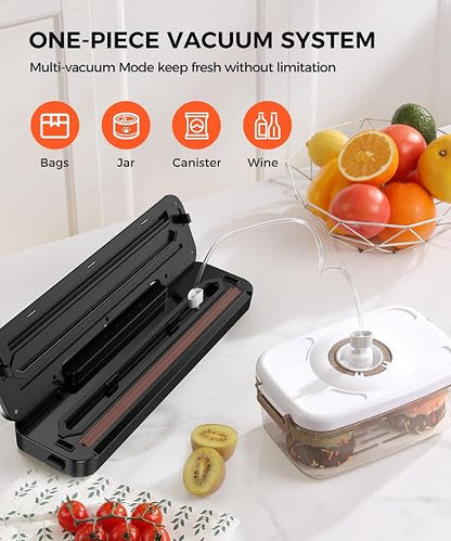 Vacuum Storage Sealer 🧳✨ | Automatic Air Pump System