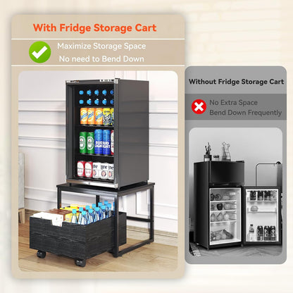 Mini Lockable Fridge 🧊✨ | Compact Cooler Unit 🌿