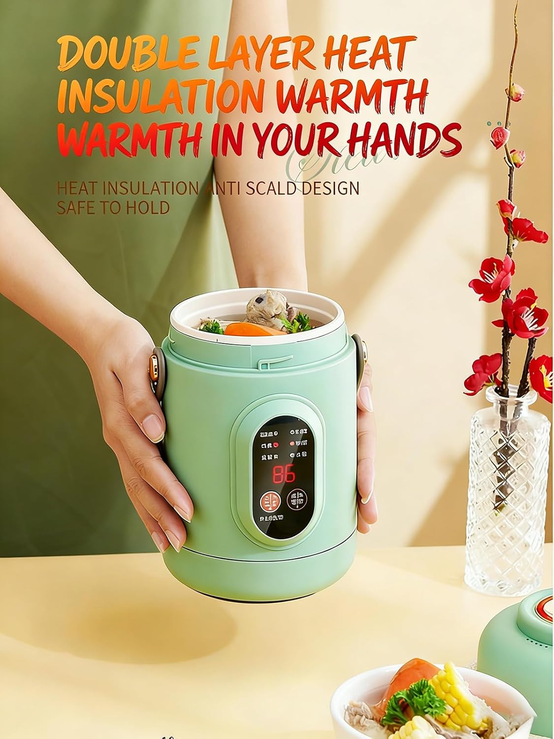Portable Electric Pot 🍲✨ | Mini Cooking Pan