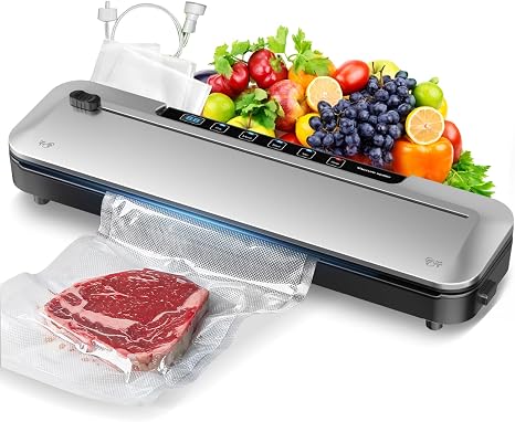 Vacuum Storage Sealer 🧳✨ | Automatic Air Pump System