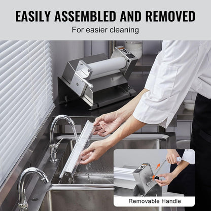 🍞⚙️ Adjustable Electric Food Slicer – Precision Meat & Bread Cutter 🥩✨