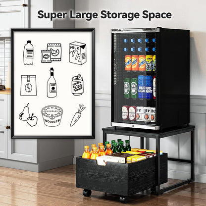 Mini Lockable Fridge 🧊✨ | Compact Cooler Unit 🌿