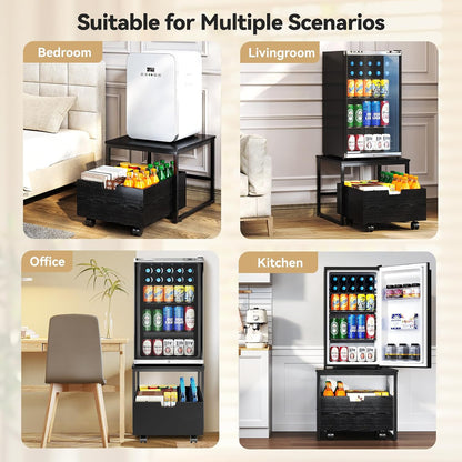 Mini Lockable Fridge 🧊✨ | Compact Cooler Unit 🌿