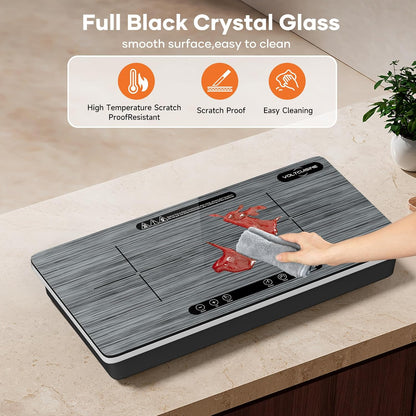 Portable Induction Cooker 🔥✨ | Smart Heating Plate
